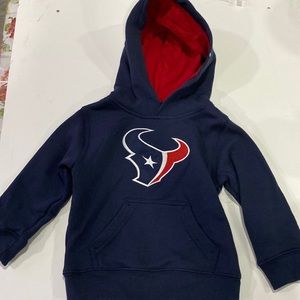 NFL Texans hoodie sweater 2T NWT